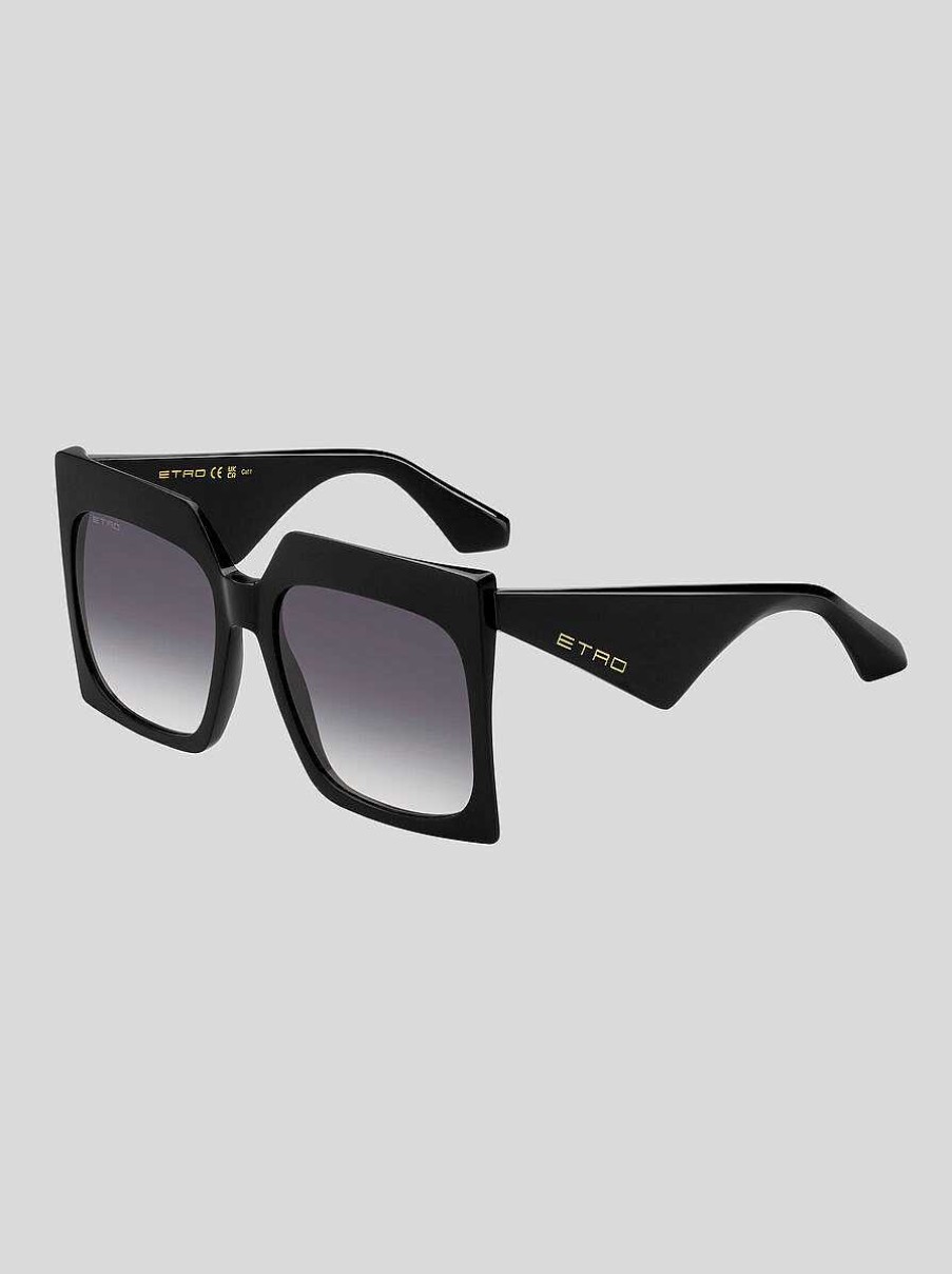 ETRO Occhiali Da Sole | Occhiali Da Sole Sartoriali Etro Nero