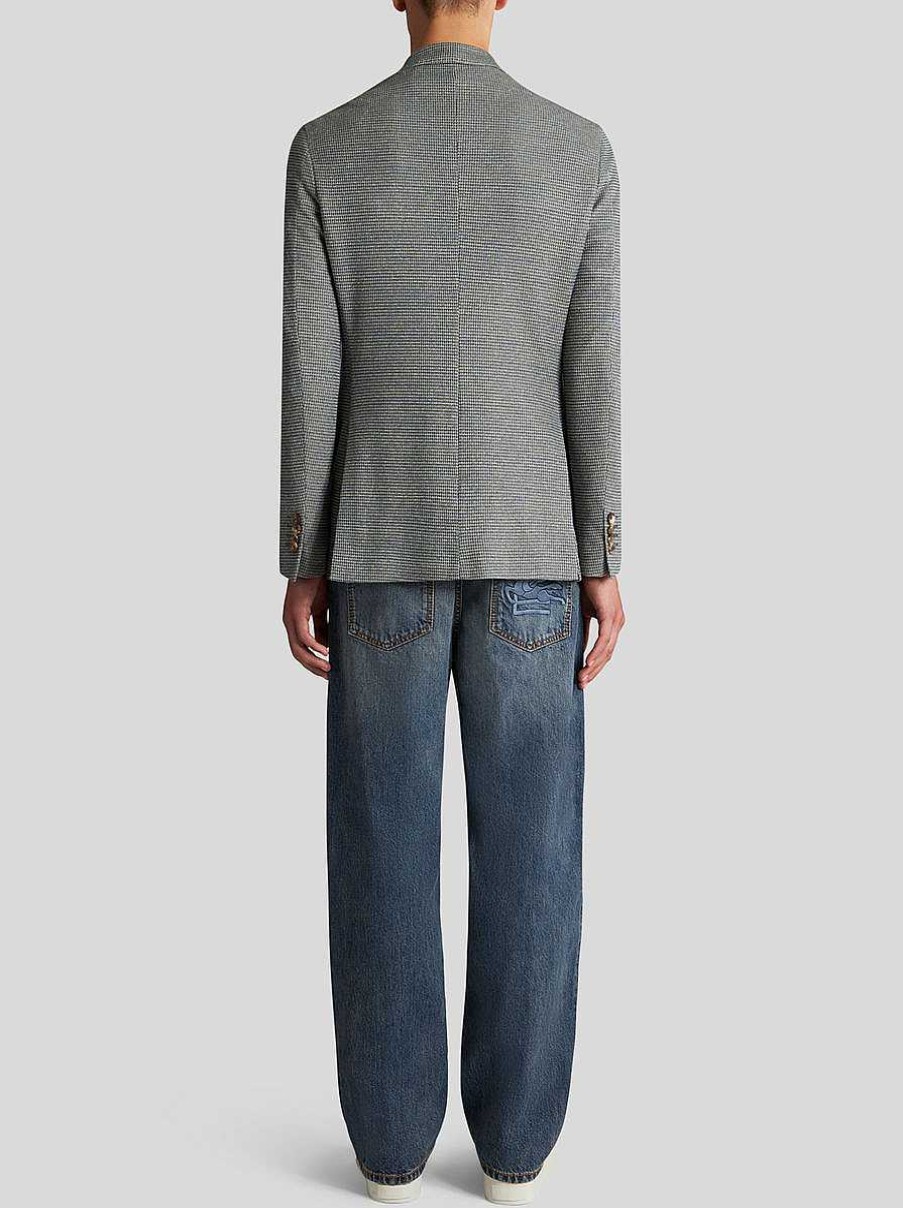 ETRO Giacche | Giacca In Jersey Grigio